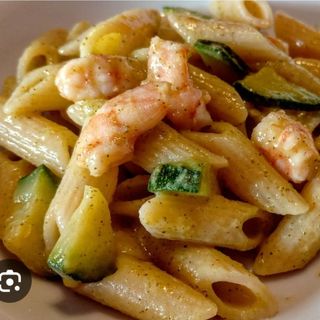 Penne chevrettes courgettes