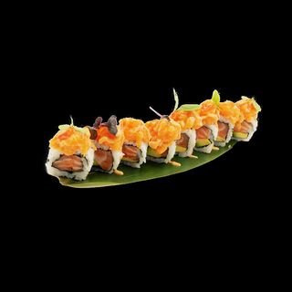 Salmon crispy roll - 8 pezzi