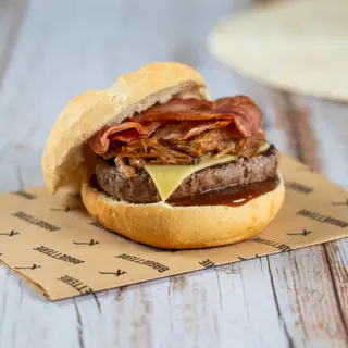 Burger pulled pork