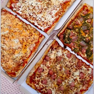 Pizza Cuadrada Para 2 Personas