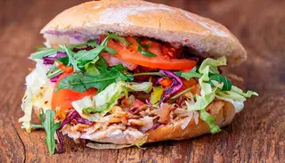 Doner Kebab Mixto Carne Y Salsa