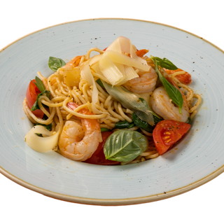 Спагети със скариди