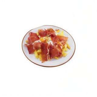 Patatas Con Huevo Y Jamón