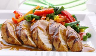 Курица в бальзамике