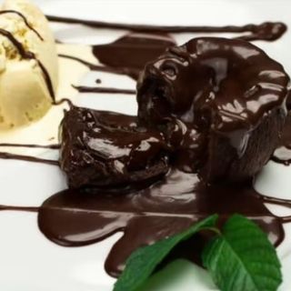 Sin Gluten - Coulant de Chocolate