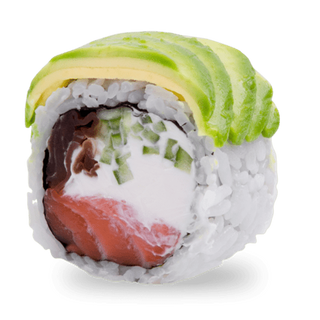 Philadelphia Roll obłożone awokado