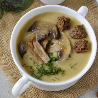 Կրեմ ապուր սնկով