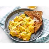 Bread and fried eggs