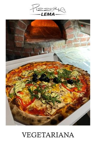 Pizza Vegetariana  mala