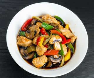 Kurczak z grzybami 350g