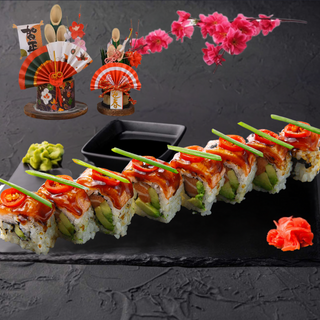 42.Rollo de Salmón Picante