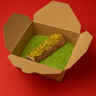 Tonno in crosta di Pistacchi di Bronte DOP.