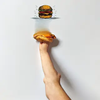 Double Crispy Burger