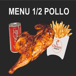 MENU MEDIO POLLO