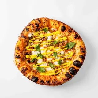 Pizza Salsiccia e peperoni