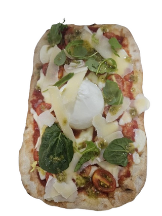 Pinsa burrata (30x20 cm)