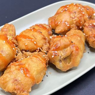 Alita de pollo frito