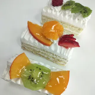 Tranche crème chantilly Fruits