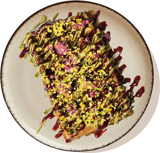 Gaufre Rossa pistachio