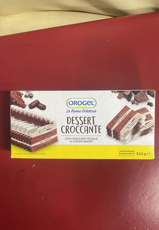 Orogel dessert croccante