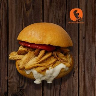 Bun Pollo + refresco