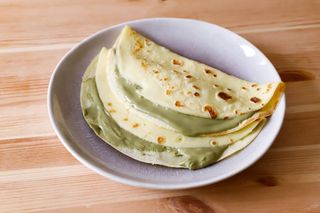 Crêpes al pistacchio 