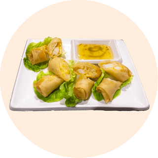 Minirolls De Langostinos (4 Pzs.)