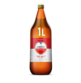 Cerveza Amstel (1 Lt.)