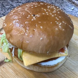 Hamburguesa de pollo especial 