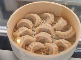 Ravioli con carne al vapore