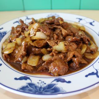 Vaca com molho de ostras