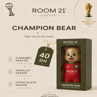  Frappe Champion Bear Chocolate   