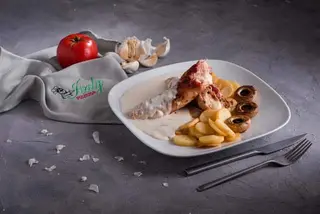 Pileće rolnice u badem sosu