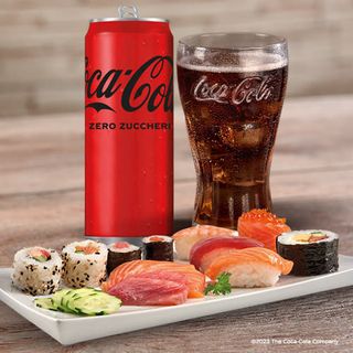 Uramaki tiger maki+Coca-Cola Zero Lattina 330ml