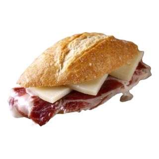 Sándwich De Jamón Serrano Y Queso