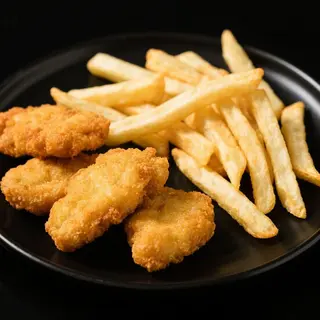 07. Patata Frita con Pollo. Chicken Fries