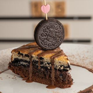 Brownie de Cheesecake de Oreo