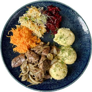 Wątróbka drobiowa z Porto