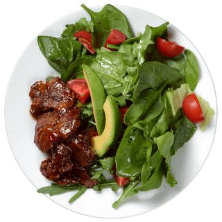 Теплий салат з курячою печінкою (260 г)