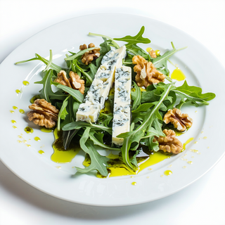 Ensalada con roquefort y nueces