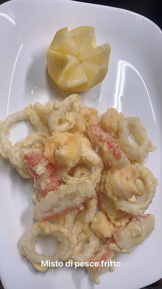 misto di pesce fritto