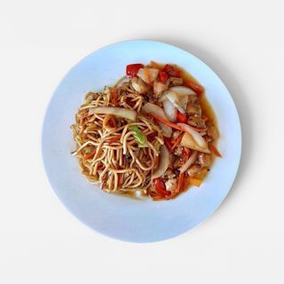 Pui cu ananas cu noodles normal