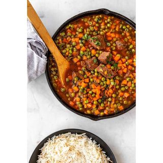 Peas Mixed with Beef