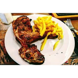 Coated Rabbit Meat & Fries