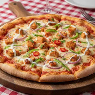 Pizza cu pui