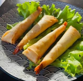 P8 Crepe de gambas