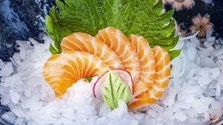 86. Sashimi salmone - 5 pezzi