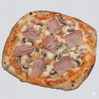 Prosciutto e funghi