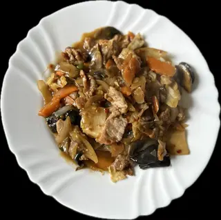 34.Porc in sos curry
