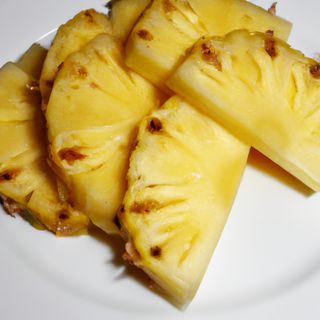Ananas in barca